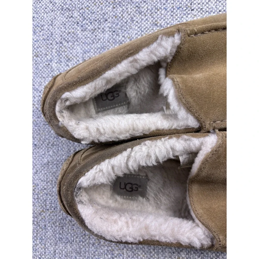 UGG Men's Ascot Slipper Chestnut Suede 1101110 Authentic Sz 12